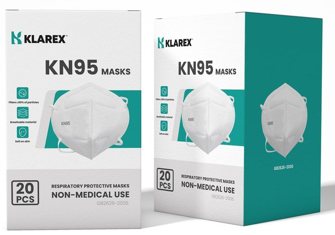 KLAREX KN95 FFP2 MASZK termék fő termékképe