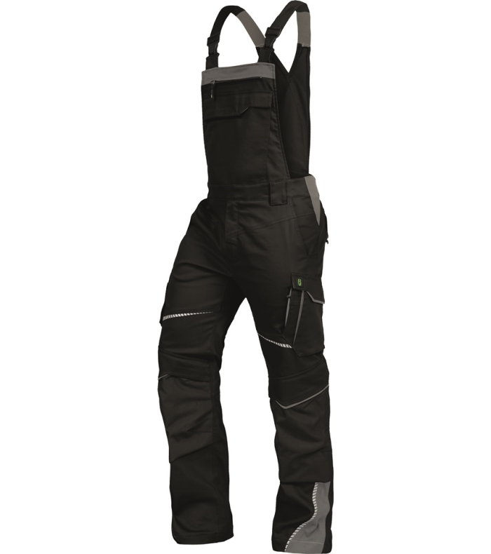 LEIB Flex kantáros munkanadrág FEKETE termék fő termékképe