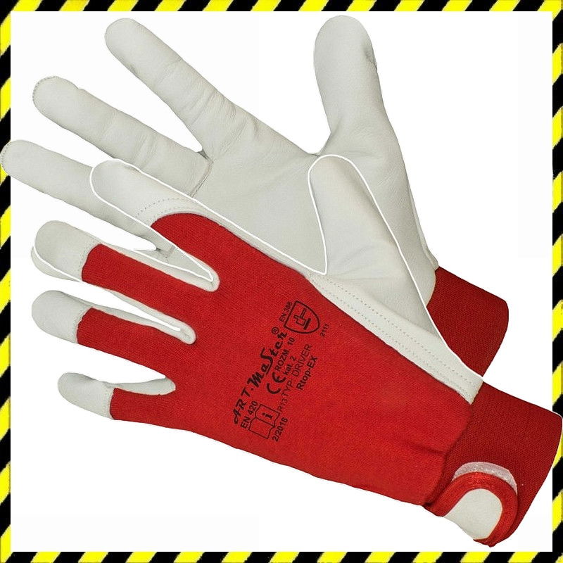 ART MASTER R-Top Tépőzáras Finom Kecskebőr Kesztyű Piros termék fő termékképe