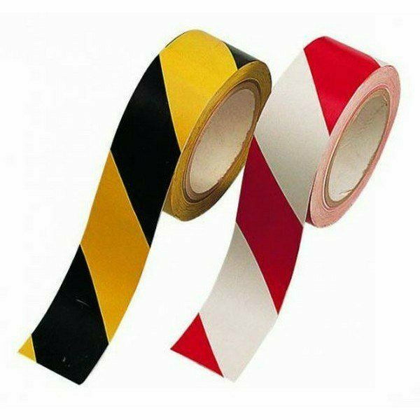 PADLÓJELÖLŐ SZALAG 50MM/33M SÁRGA/FEKETE termék fő termékképe
