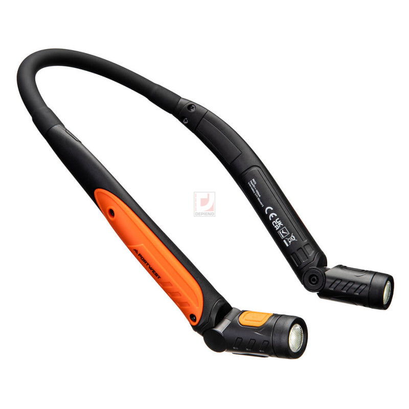 Portwest PA73 USB ÚJRATÖLTHETŐ LED NYAKLÁMPA termék fő termékképe