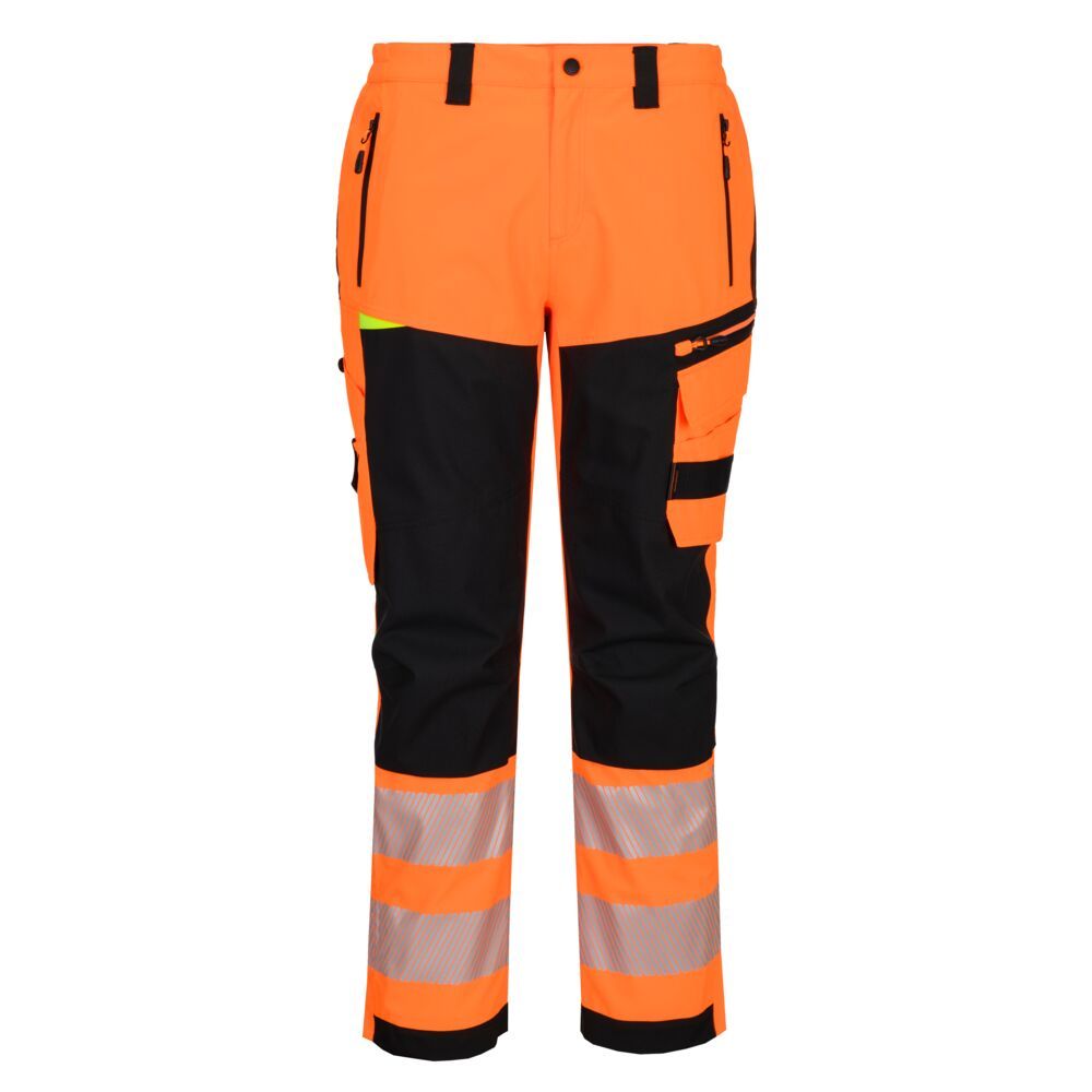 Portwest DX448 - DX4 Hi-Vis esőnadrág, narancs/fekete termék fő termékképe