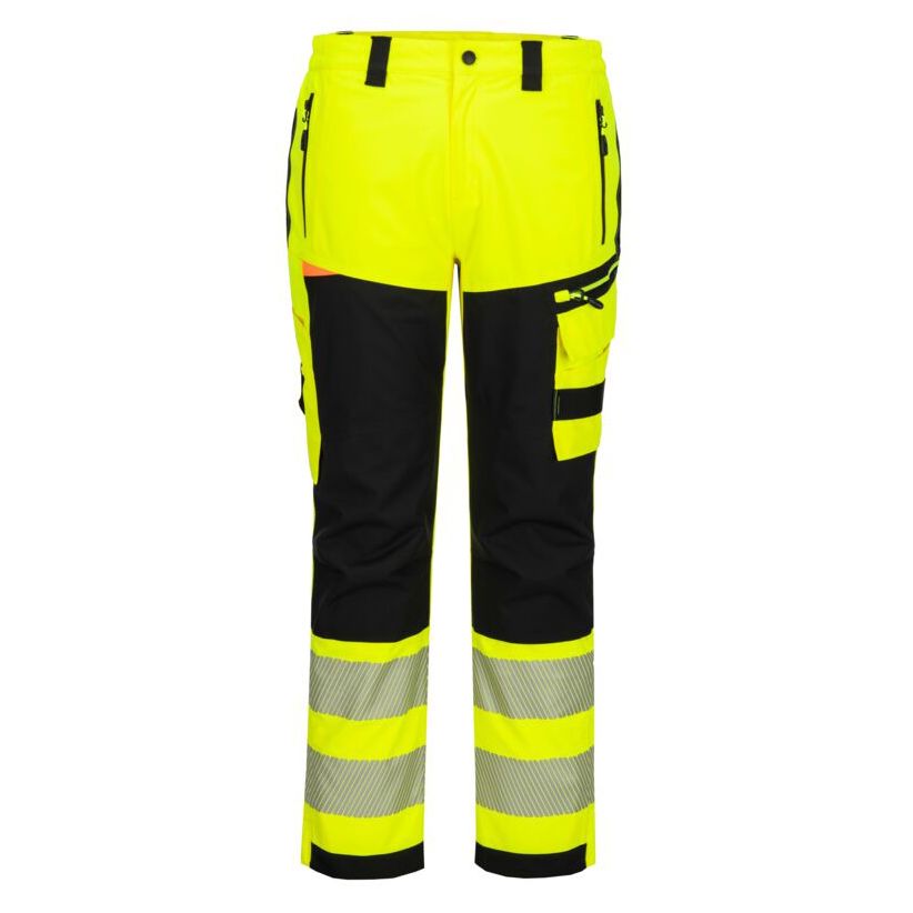 Portwest DX448 - DX4 Hi-Vis esőnadrág, sárga/fekete termék fő termékképe